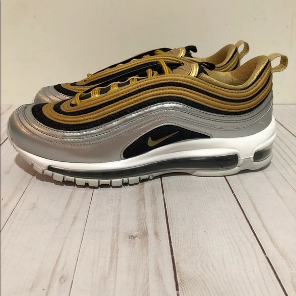 🔴SOLD🔴Nike Air Max 97 SE Limited Metallic Gold - Picture 3 of 8